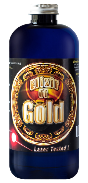 Colloidal Gold (Elixir) 240 ppm, 16 Oz,