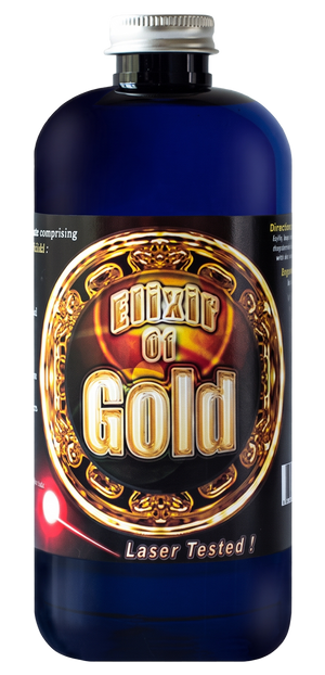 Colloidal Gold (Elixir) 240 ppm, 16 Oz,